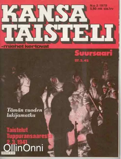 Kansa taisteli 3/1979 | OllinOnni Oy | Osta Antikvaarista - Kirjakauppa verkossa