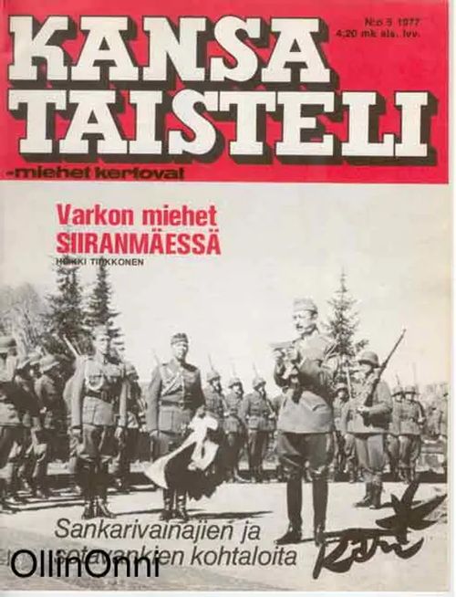 Kansa taisteli 5/1977 | OllinOnni Oy | Osta Antikvaarista - Kirjakauppa verkossa