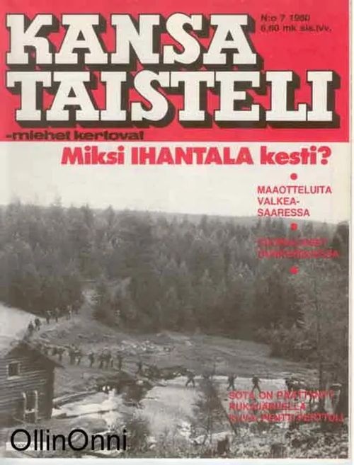 Kansa taisteli 7/1980 | OllinOnni Oy | Osta Antikvaarista - Kirjakauppa verkossa