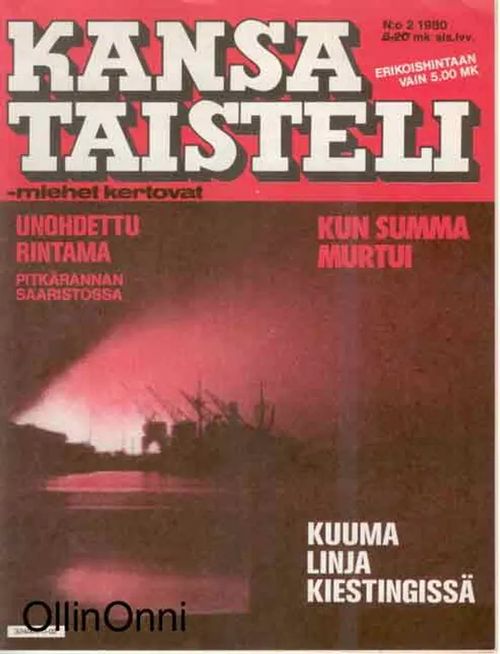 Kansa taisteli 2/1980 | OllinOnni Oy | Osta Antikvaarista - Kirjakauppa verkossa