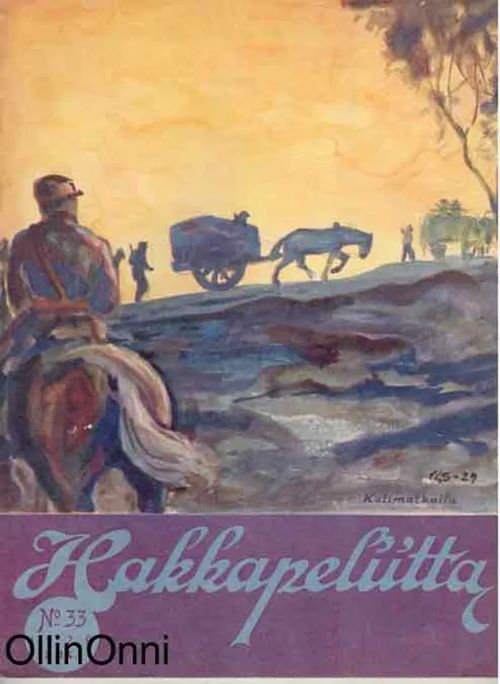 Hakkapeliitta 33/1929 | OllinOnni Oy | Osta Antikvaarista - Kirjakauppa verkossa