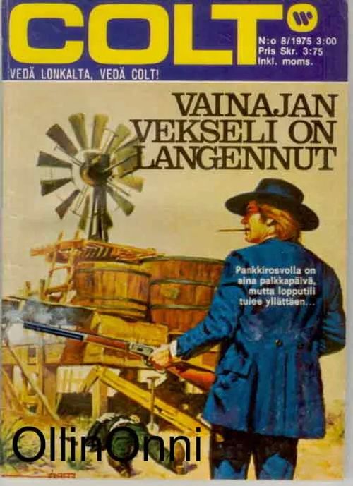 Colt 8/1975 - Vainajan vekseli on langennut | OllinOnni Oy | Osta Antikvaarista - Kirjakauppa verkossa