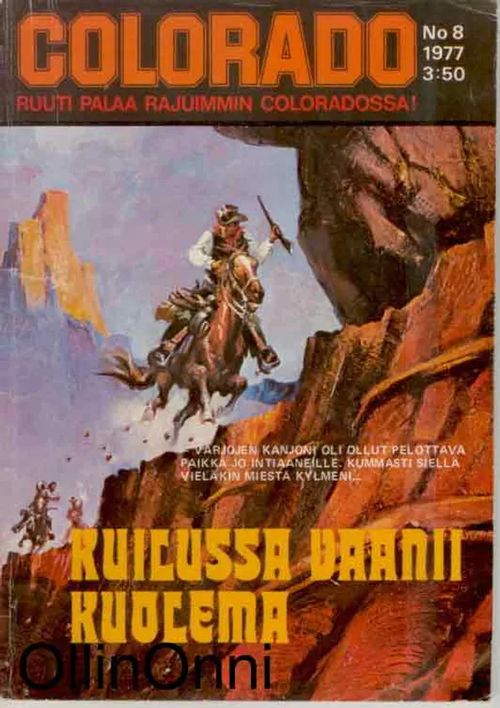 Colorado 8/1977- Kuilussa vaanii kuolema | OllinOnni Oy | Osta Antikvaarista - Kirjakauppa verkossa