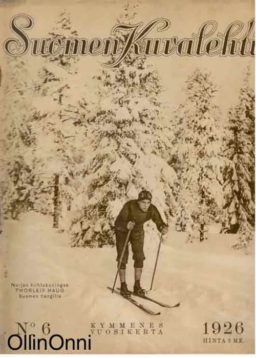 Suomen Kuvalehti 6/1926 | OllinOnni Oy | Osta Antikvaarista - Kirjakauppa verkossa