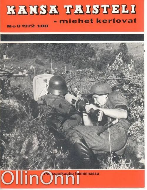 Kansa taisteli 8/1972 | OllinOnni Oy | Osta Antikvaarista - Kirjakauppa verkossa