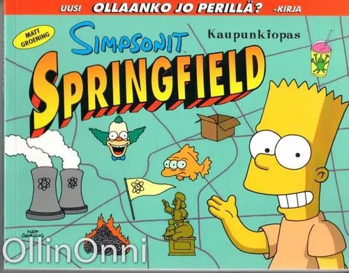 Simpsonit Springfield - Kaupunkiopas | OllinOnni Oy | Osta Antikvaarista - Kirjakauppa verkossa