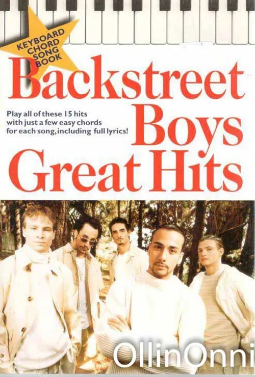 Backstreet Boys Great Hits | OllinOnni Oy | Osta Antikvaarista - Kirjakauppa verkossa