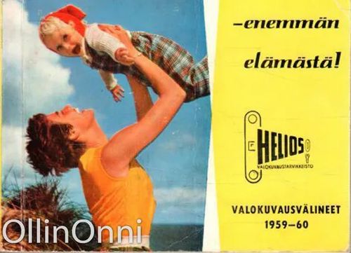 Helios Valokuvausvälineen 1959-60 | OllinOnni Oy | Osta Antikvaarista - Kirjakauppa verkossa