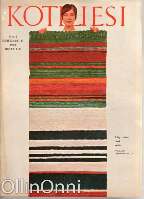 Kotiliesi 8/1966 | OllinOnni Oy | Osta Antikvaarista - Kirjakauppa verkossa