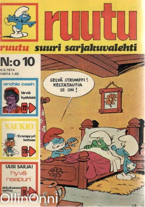 Ruutu 10/1974 | OllinOnni Oy | Osta Antikvaarista - Kirjakauppa verkossa