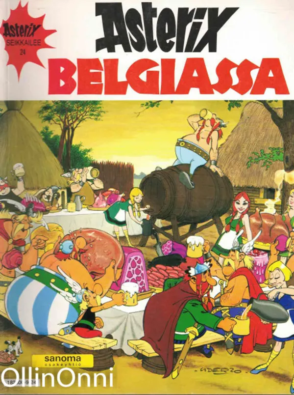 Asterix Belgiassa - Kapari Jorma | OllinOnni Oy | Osta Antikvaarista - Kirjakauppa verkossa