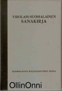 Tuotekuva Virolais-suomalainen sanakirja