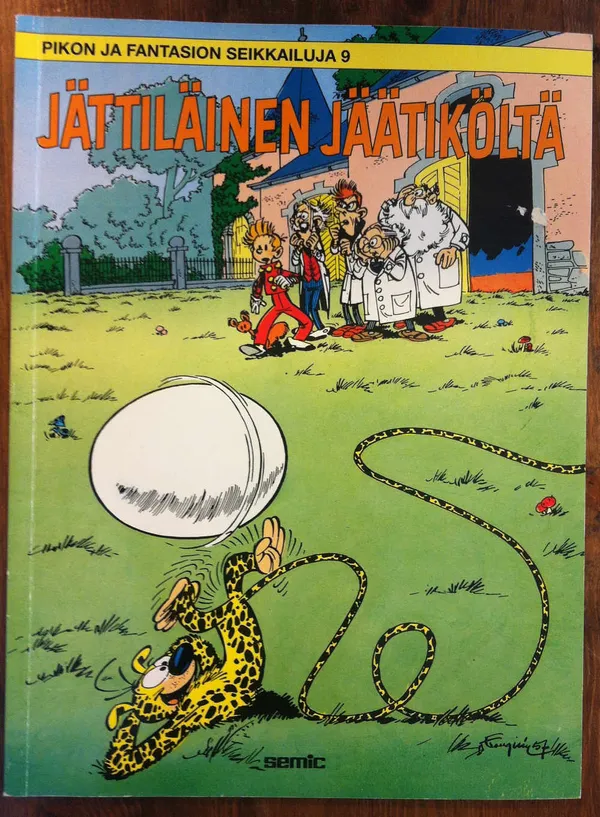 Jättiläinen jäätiköltä - Pikon ja Fantasion seikkailuja 9 - Franquin | Cityn Kirja | Osta Antikvaarista - Kirjakauppa verkossa