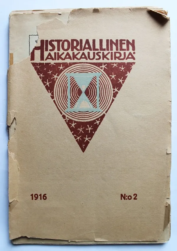 Historiallinen aikakauskirja N:o 2 1916 | Cityn Kirja | Osta Antikvaarista - Kirjakauppa verkossa