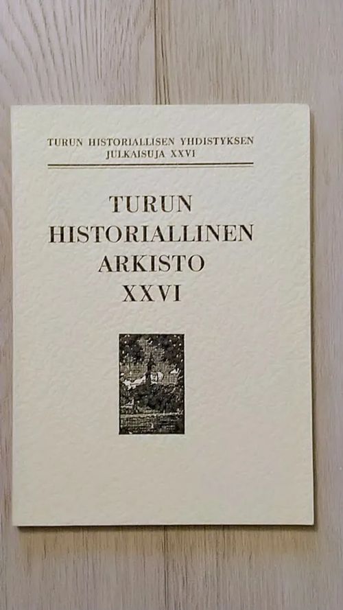 Turun historiallinen arkisto 26 [ mm: Pentti Virrankoski: Suomen Lapin asutushistoria 1600-luvulla ] - Virrankoski Pentti - Vilkuna Kustaa - Jutikkala Eino - ym. | Helsingin Antikvariaatti | Osta Antikvaarista - Kirjakauppa verkossa