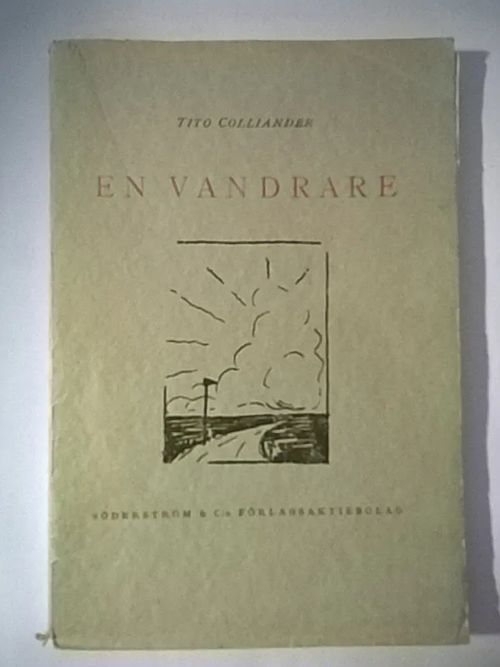 En vandrare - Colliander Tito | Helsingin Antikvariaatti | Osta Antikvaarista - Kirjakauppa verkossa