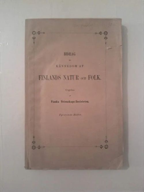 Om guldletningar i Finland åren 1837-1850 - ym. [ Kullankaivuu Suomessa 1837-1850 - ym.] - Thoreld A. F. - ym. | Helsingin Antikvariaatti | Osta Antikvaarista - Kirjakauppa verkossa