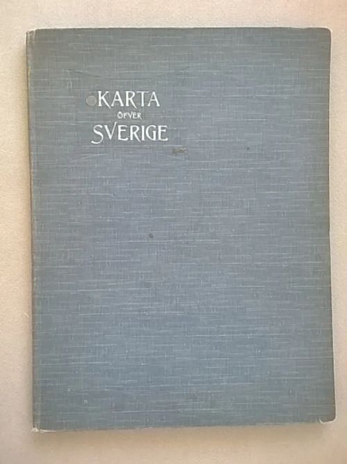 Karta öfver Sverige: utförd å Generalstabens Litografiska Anstalt. Serie I. Skala 1:500,00. Serie II. Skala 1;1,000,000 | Helsingin Antikvariaatti | Osta Antikvaarista - Kirjakauppa verkossa