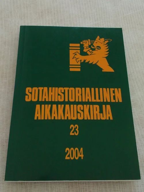 Sotahistoriallinen aikakauskirja 23 [mm: Mannerheim ja saksalaiset + Punaupseeri Saviranta alias "Alanne" + Neuvostoliiton kaukotoimintailmavoimat kesän 1944 suurhyökkäyksessä ] | Helsingin Antikvariaatti | Osta Antikvaarista - Kirjakauppa verkossa