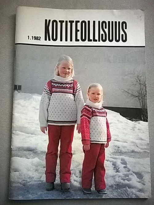 Kotiteollisuus 1982 n:o 1 | Helsingin Antikvariaatti | Osta Antikvaarista - Kirjakauppa verkossa