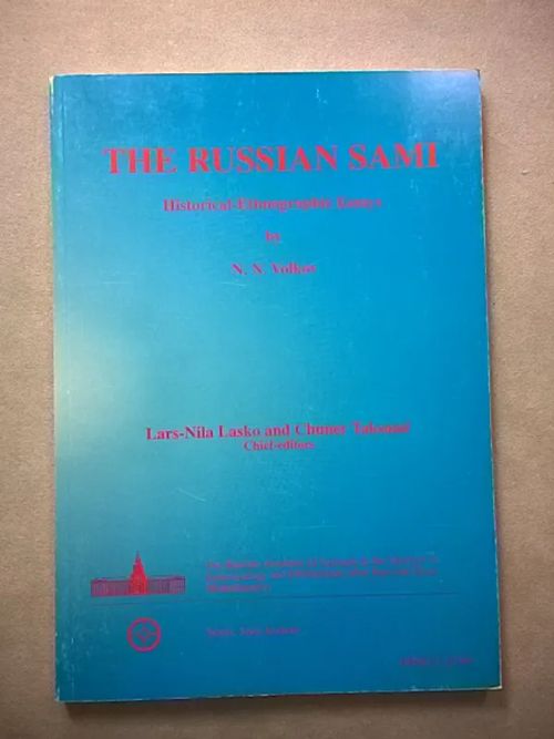 The Russian Sami : Historical-Ethnographic Essays / by N. N. Volkov [ Diedut n:o 2 ] - Volkov N. N. | Helsingin Antikvariaatti | Osta Antikvaarista - Kirjakauppa verkossa