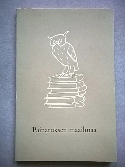 Painatuksen maailmaa | Helsingin Antikvariaatti | Osta Antikvaarista - Kirjakauppa verkossa