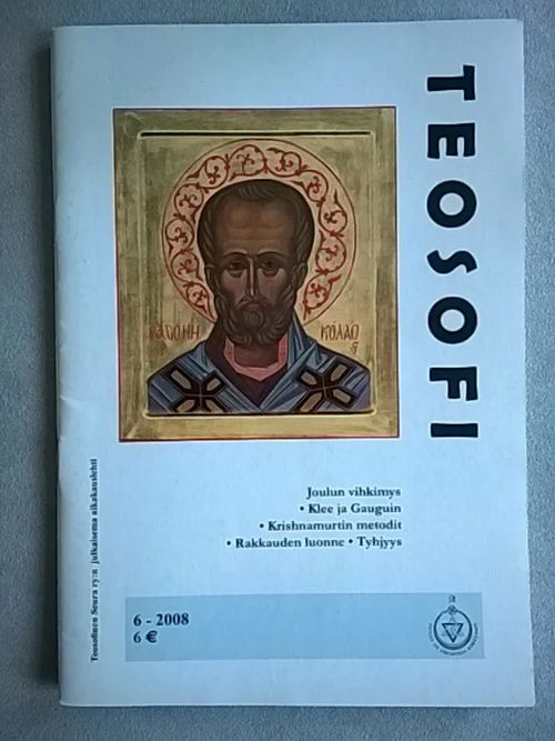 Teosofi-lehti 2008/6 | Helsingin Antikvariaatti | Osta Antikvaarista - Kirjakauppa verkossa