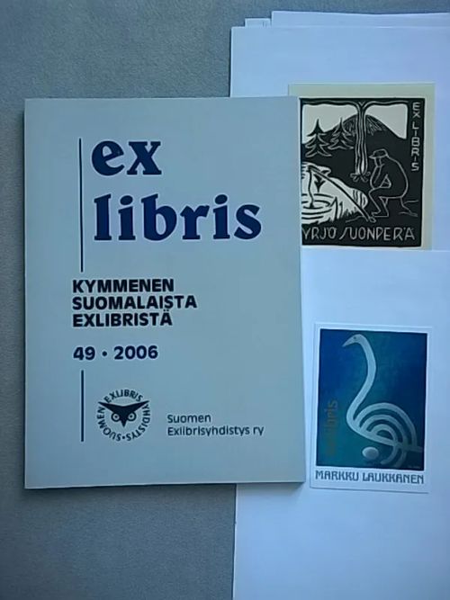 Kymmenen suomalaista exlibristä n:o 49 2006 [tekijöinä mm Omppu Omenamäki + Tapani Kiippa ] | Helsingin Antikvariaatti | Osta Antikvaarista - Kirjakauppa verkossa