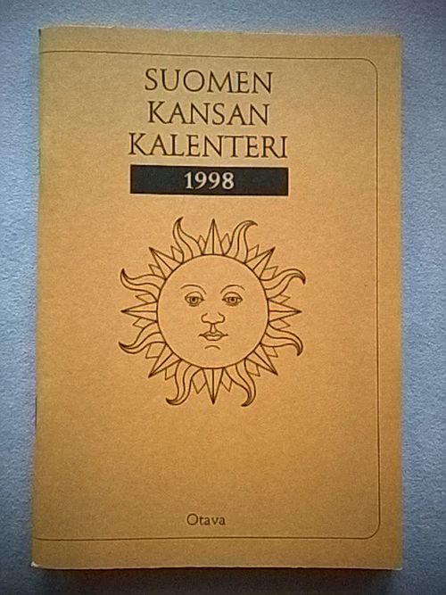 Suomen kansan kalenteri 1998 | Helsingin Antikvariaatti | Osta Antikvaarista - Kirjakauppa verkossa