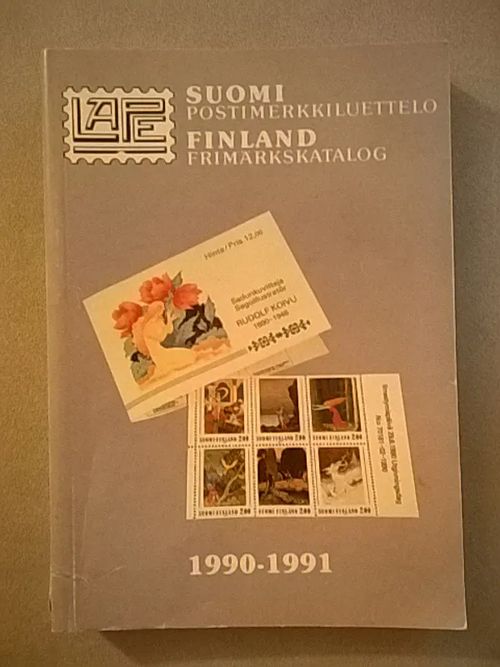 LaPe 1990-1991 Suomi postimerkkiluettelo No 45 | Helsingin Antikvariaatti | Osta Antikvaarista - Kirjakauppa verkossa