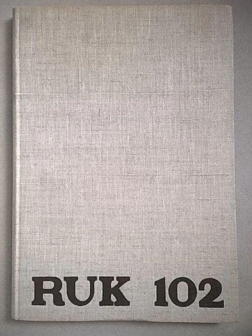 RUK 102 (8.4.-9.7.1960) | Helsingin Antikvariaatti | Osta Antikvaarista - Kirjakauppa verkossa