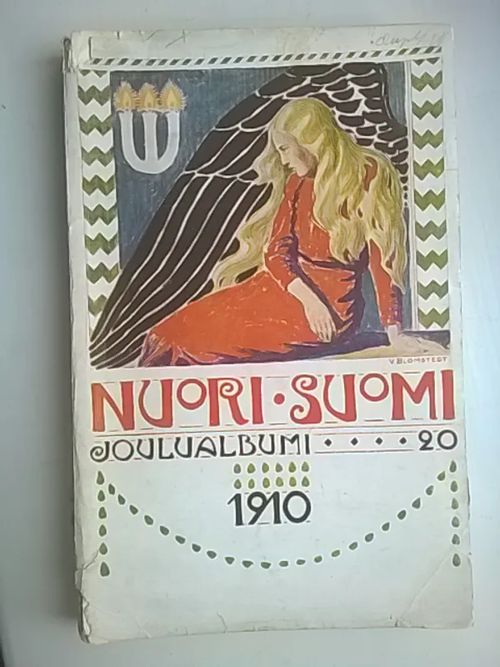 Nuori Suomi XX joulualbumi 1910 [mm: Ilmari Kianto: Finis Finlandiae + Louis Sparre (kirj. ja kuvitt.): Visby ] | Helsingin Antikvariaatti | Osta Antikvaarista - Kirjakauppa verkossa