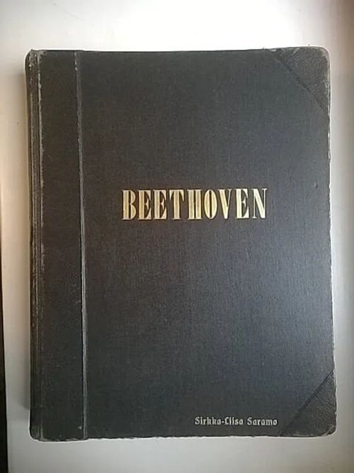 Beethoven: Sonaten für Klavier zu 2 Händen : Neu revidierte Ausgabe von Louis Köhler und Adolf Ruthardt - Beethoven L. van | Helsingin Antikvariaatti | Osta Antikvaarista - Kirjakauppa verkossa