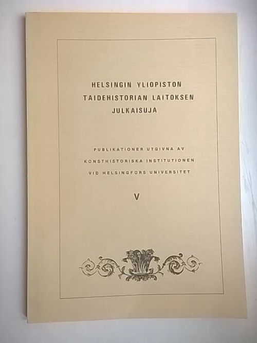 Suomen keskiaikainen kirkkoarkkitehtuuri - Helsingin yliopiston taidehistorian laitoksen julkaisuja V - Kronqvist Ilkka | Helsingin Antikvariaatti | Osta Antikvaarista - Kirjakauppa verkossa