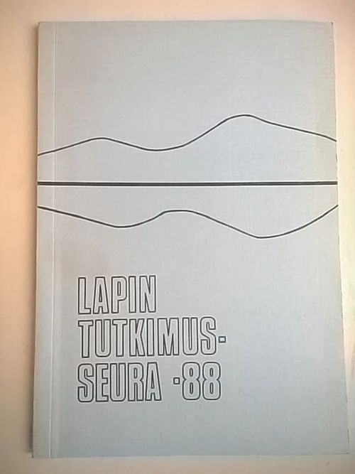 Lapin tutkimusseura vuosikirja XXIX 1988 | Helsingin Antikvariaatti | Osta Antikvaarista - Kirjakauppa verkossa