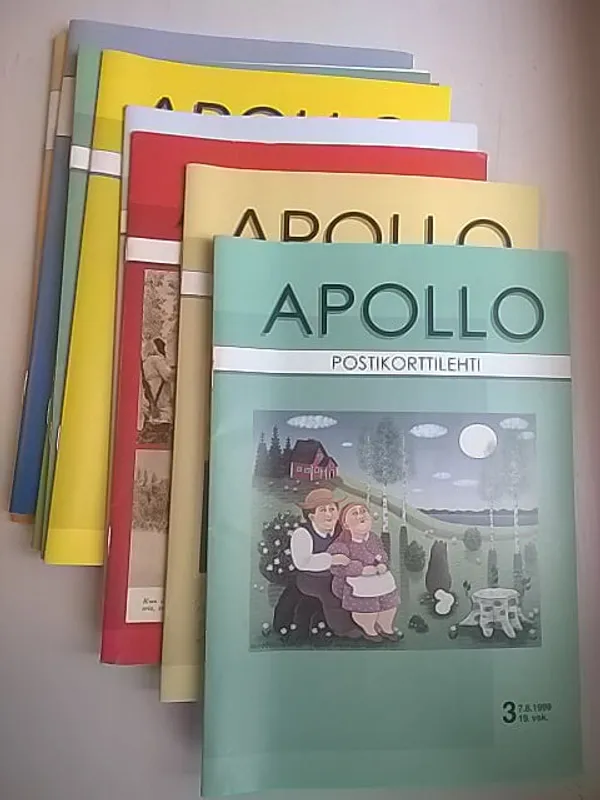 Apollo postikorttilehti , 9 kpl, 1999-2005 | Helsingin Antikvariaatti | Osta Antikvaarista - Kirjakauppa verkossa