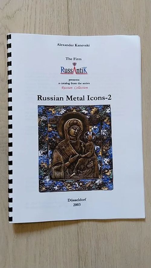 Russian Metal Icons 2 - Kanevski Alexander | Helsingin Antikvariaatti | Osta Antikvaarista - Kirjakauppa verkossa