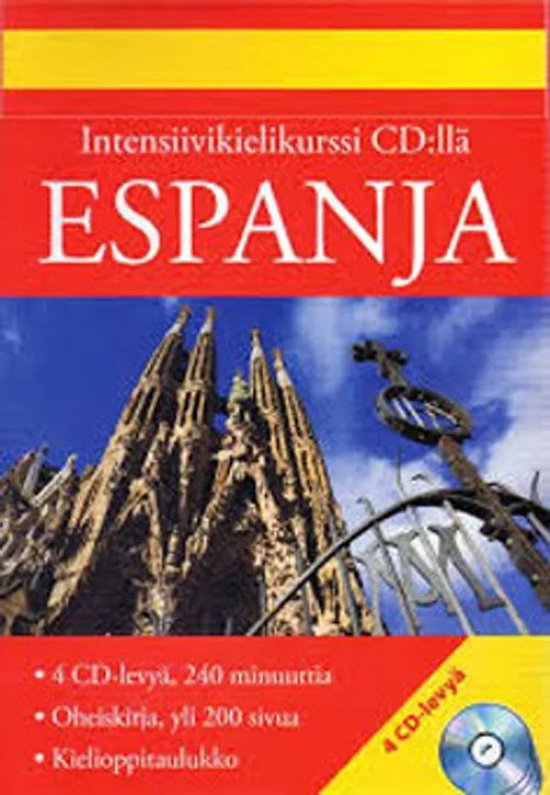 Espanja - Intensiivikurssi CD:llä | Antikvariaatti Taide ja kirja | Osta Antikvaarista - Kirjakauppa verkossa