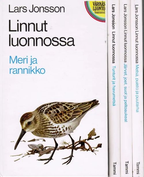 Linnut luonnossa 1-4 - Värikäs luonto - Jonsson Lars | Antikvariaatti Taide ja kirja | Osta Antikvaarista - Kirjakauppa verkossa