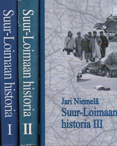 Suur-Loimaan historia 1-3 - Laakso Veikko - Niemelä Jari | Antikvariaatti Taide ja kirja | Osta Antikvaarista - Kirjakauppa verkossa