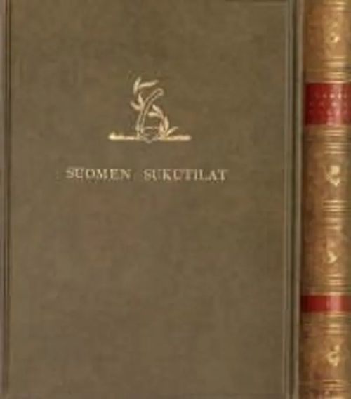 Suomen sukutilat I-II (numeroitu) - Jutila K. T. (toim.) | Antikvariaatti Taide ja kirja | Osta Antikvaarista - Kirjakauppa verkossa