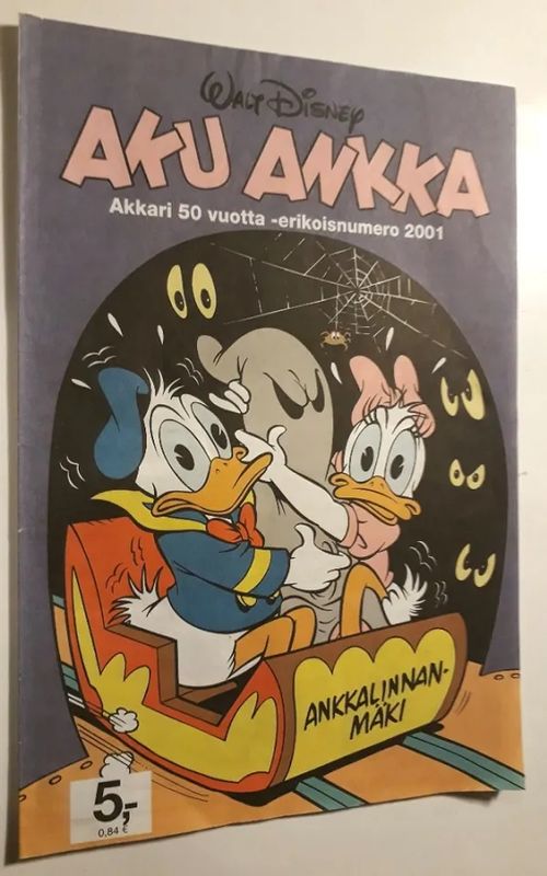 Akkari 50 vuotta -erikoisnumero 2001 - Ankkalinnanmäki - Disney Walt | Antikvariaatti Hämähäkki | Osta Antikvaarista - Kirjakauppa verkossa