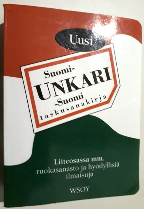 Suomi unkari suomi taskusanakirja - Nyirkos Istvan | Antikvariaatti Hämähäkki | Osta Antikvaarista - Kirjakauppa verkossa