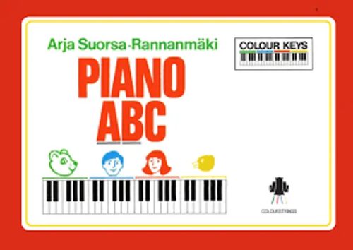 Piano ABC Colour Keys - Suorsa-Rannanmäki Arja | Kirstin Kirjahuone | Osta Antikvaarista - Kirjakauppa verkossa