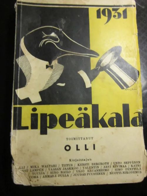 Lipeäkala 1931 - Olli | Kirstin Kirjahuone | Osta Antikvaarista - Kirjakauppa verkossa