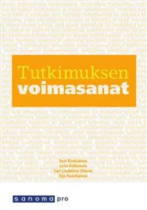 Tutkimuksen voimasanat - Ronkainen,Pehkonen,Lindblom-Ylänne,Paavilainen | Kirstin Kirjahuone | Osta Antikvaarista - Kirjakauppa verkossa