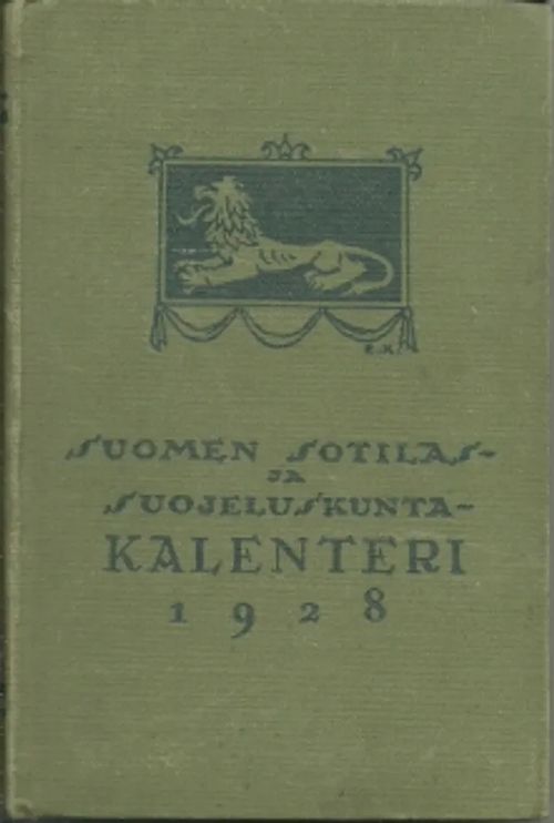 Suomen sotilas- ja suojeluskuntakalenteri 1928 - Rimala Reino ym. toim. | Antikvariaatti Pufendorf | Osta Antikvaarista - Kirjakauppa verkossa