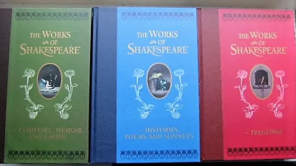 The Works of Shakespeare: Vol. I Comedies, Memoir and Essays Vol. II Tragedies Vol. III Histories, Poems and Sonnets - Shakespeare William | Eevan nettidivari | Osta Antikvaarista - Kirjakauppa verkossa