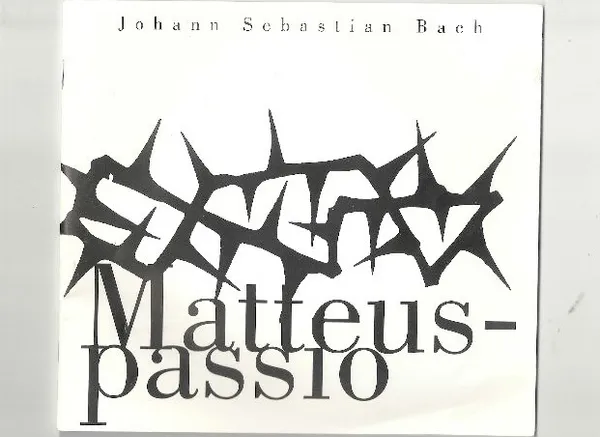 Matteus-passio (sanat) - Bach Johann Sebastian | Eevan nettidivari | Osta Antikvaarista - Kirjakauppa verkossa