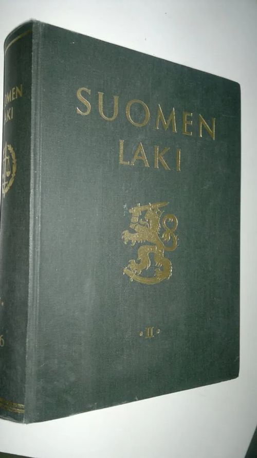 Suomen laki 1976 osa 2 | Finlandia Kirja | Osta Antikvaarista - Kirjakauppa verkossa